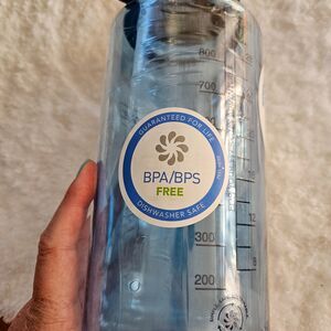 NALGENE Wide Mouth Bottle Blue NEW